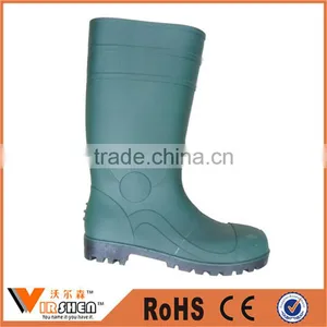 China Factory Price of Men Steel Toe Long Boots Safety Wholesale thumbnail-1