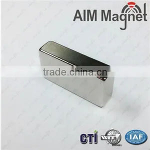50 x 20 X10 mm Block Magnet With Nickel Coated thumbnail-1
