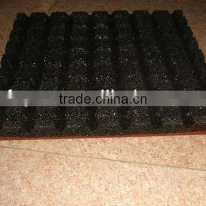 Recycled Rubber Tiles/mats/flooring 500*500*40mm EN1177 Certificate thumbnail-1