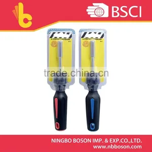 6*80mm 6 in 1 Screwdriver Set 45# Bits thumbnail-1