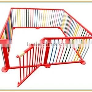 Environmental Wooden Baby Playpen for European Standard thumbnail-4