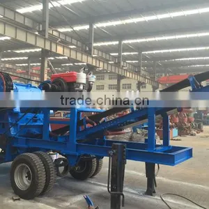Nigeria Mobile Jaw Crusher Crushing Plant thumbnail-1