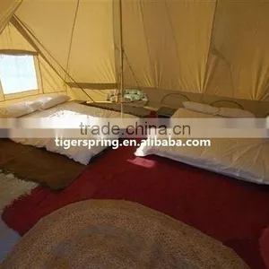 2 Central Poles 6m Emperor Bell Tent Canvas Luxury Camping Bell Tent thumbnail-5