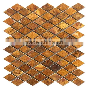 EXPORT QUALITY New Selling Attractive Style BROWN GOLDEN ONYX MOSAIC TILES COLLECTIONS thumbnail-1