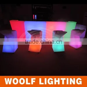 Modern Waterproof Rechargeable Illuminated Bar LED Chair thumbnail-4
