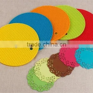 Silicone Cup Pot Grill Lace Mat Pads Tripod Custom Design Induction Cooker Suitable thumbnail-5