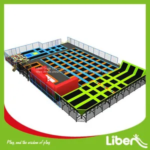 Extra Large Indoor Rectangular Trampoline Exercise thumbnail-1