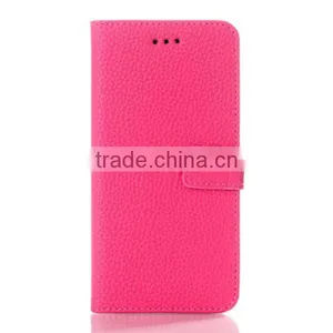 Lichee Pattern Phone Case PU Leather Case Flip Leather Holster for Iphone6 thumbnail-2