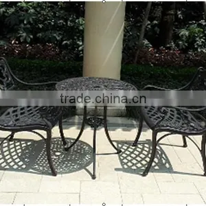 Unique Restaurant Cast Aluminum Tables and Chairs thumbnail-1
