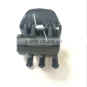 Factory Price Basic Black Plastic Mini Hair Claw Clip thumbnail-4