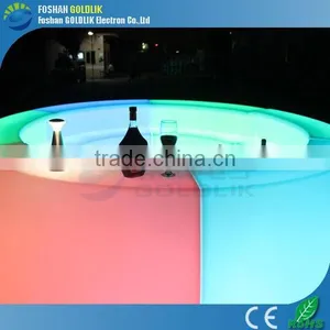 LED Round Bar Counter With Sound Control Function thumbnail-4