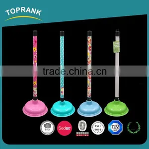 Toprank Custom Printed Powerful Large Size Toliet Plungers Air Drain Blaster Toliet Plumbing Tools thumbnail-1