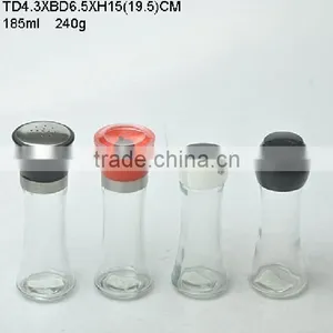 Glass Kitchenware / Glass Cruet / Glass Spice Bottle With Lid / Glassware thumbnail-1