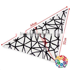 Wholesale Cartoon Animal Print Bandana Bibs, Baby Bandana Drool Bib With Snap thumbnail-2