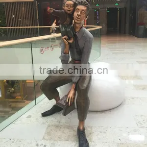 Old Man Statue Character for Mall thumbnail-6