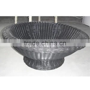 Luxury Wicker Dog Bed Round Rattan thumbnail-3