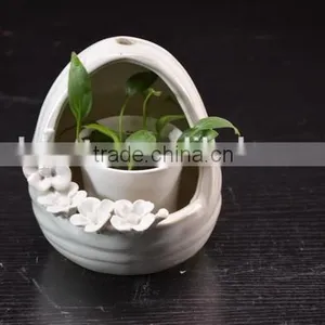 Factory Ceramic Handmade Flower Pot for Garden Plant Decoration thumbnail-5