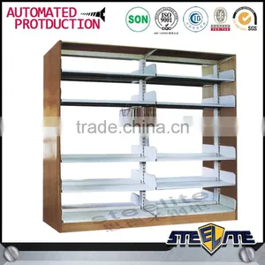 Factory Direct Sale Commercial Bookshelves /wooden Library Wall Bookcase thumbnail-1