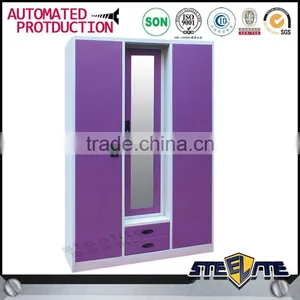 Popular High Quality Furnitures Modern Godrej Steel Almirah Design thumbnail-1