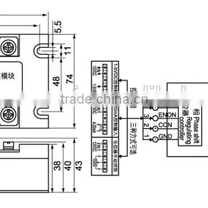 Threephase AC Voltage Regulator Module YJGU-3R3860A thumbnail-2
