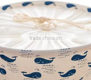 Big Waterproof Fabric Drawstring Cotton Laundry Bag thumbnail-6