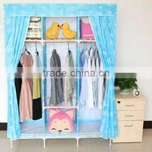 Wholesale Easy Clean Eco-friendly Cheap Cartoon Wardrobe thumbnail-1