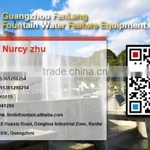 Decorative Indoor or Outdoor Artificial Stainless Steel Water Feature Wall Fountain thumbnail-5