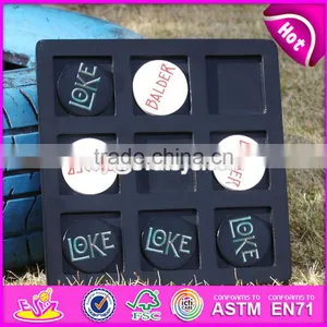 2017 New Design Funny Kids Toy Wooden Tic Tac Toe Game W01B037 thumbnail-4