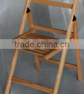 Beech Material Foldable Chair thumbnail-1