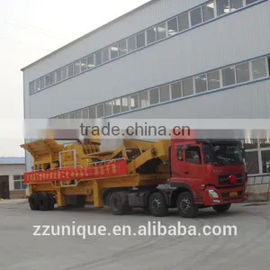 China Leading Technology Mobile Waste Concrete Processing Plant thumbnail-1
