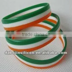 Ireland Flag Silicone Bracelet thumbnail-1