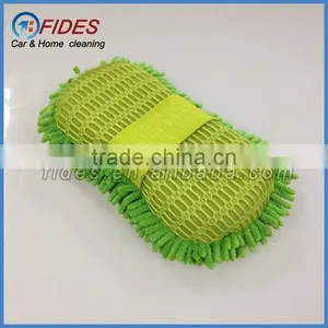 High Quality Customized Car Cleaning Sponge, Microfiber Chenille Car Sponge thumbnail-1