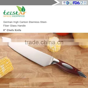 8" Chefs Knife-SEDGE Series-German High Carbon Stainless Steel-Fiber Glass Handle thumbnail-2