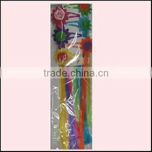 Environment Friendly Wigs With Sunflower Snap Clips For Girls thumbnail-1