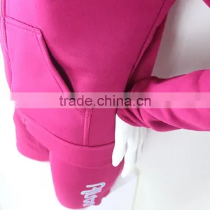 Fleece Pullover Tracksuit Women Clothes 2pcs Stocks thumbnail-5