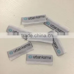 2017 Custom High Density Damask Neck Labels Woven Labels thumbnail-3