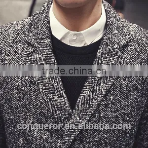Wool Winter Coat Made to Measure Men Overcoat BCZ013 thumbnail-3