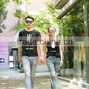 Cotton T-shirt. No Minimum. DIY Print. Black T-shirt. Cheap Price. thumbnail-4