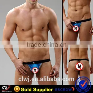 Transparent Sexy Lace Thongs for Men thumbnail-1