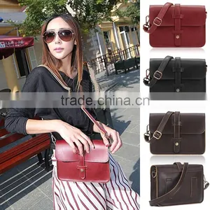 Vintage Women Designer Crossbody Satchel Messenger Shoulder School Handbag Bag thumbnail-1