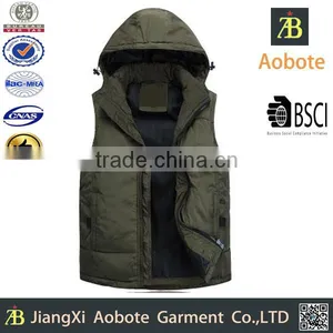 2015 New Arrival Customized Outdoor Casual Men Unisex Winter Vest,Winter Coat thumbnail-1