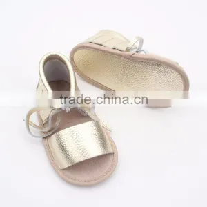 Wholesale Children Leather Baby Design Shoes Soft Sole thumbnail-1