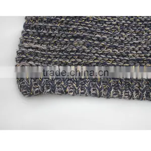 Myfur Multi-Color New Striped Pattern Wool Acrylic Knitting Hat With Real Raccoon Fur Pom Poms thumbnail-4