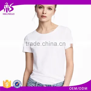 Guangzhou Factory OEM Customized Causal Style Plain Dyed 100% Cotton 160g Short Sleeve O-Neck Wholesale Blank T Shirts thumbnail-1