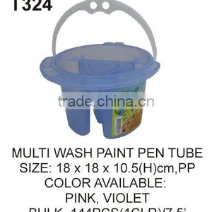 Plastic Paint Wash Tool, Painting Wash Tray, Plastic Brush Washer, Plastic Washing Barrel, Wash Basin thumbnail-5