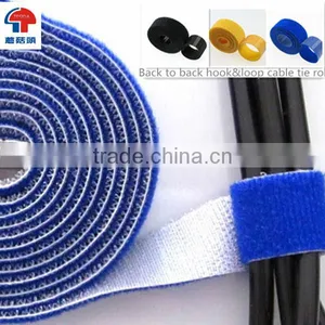 100% Nylon Cable Ties Reusable Back to Back Hook and Loop Fastener Tape thumbnail-5