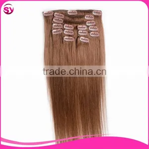 Wholesale Factory Price Long Afro Kinky Curly Clip In Hair Extensions Virgin Brazilian Clip In Curly Hair Extension thumbnail-1
