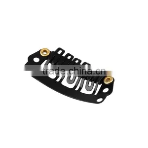 2.3Cm Straight Teeth Stainless Steel Hair Clip For Wig, Metal Hair Extension Clip thumbnail-3