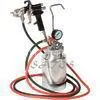 3 Bar Pneumatic Tool 2ltr Pressure Tank With Air Regulator Paint Pot Spray Gun for Shoes , Wood thumbnail-1