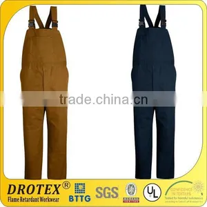Duck Unlined Flame Resistant Bib Overall thumbnail-1